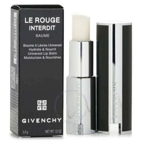 givenchy rouge interdit lip liner|Givenchy universal black lip balm.